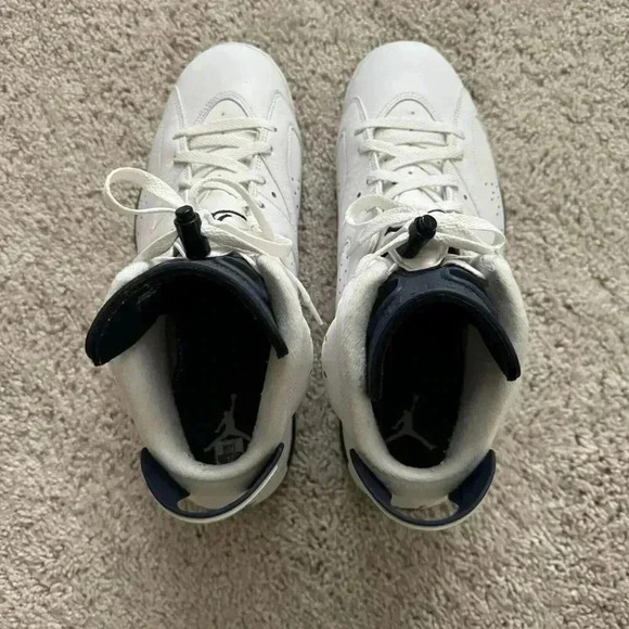AIR JORDAN 6 RETRO MIDNIGHT NAVY SZ12 DS 100% AUTHENTIC main image 8